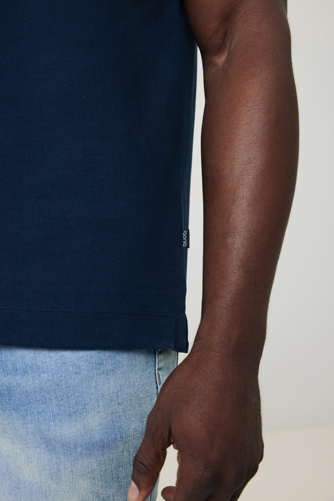 Picture of Iqoniq Yosemite recycled cotton pique polo
