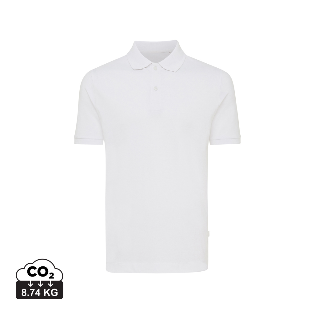 Polo en coton piqué et recyclé IQONIQ Yosemite