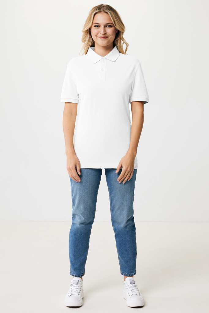 Polo en coton piqué et recyclé IQONIQ Yosemite