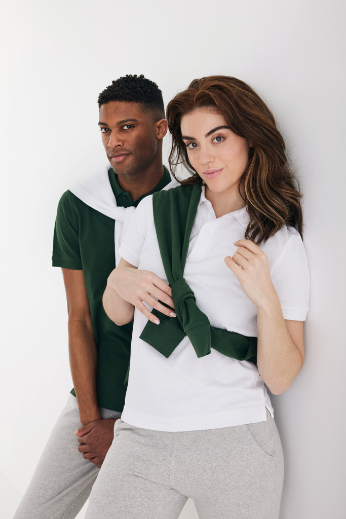 Polo en coton piqué et recyclé IQONIQ Yosemite