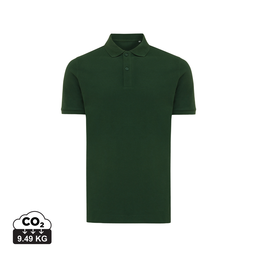 Polo en coton piqué et recyclé IQONIQ Yosemite