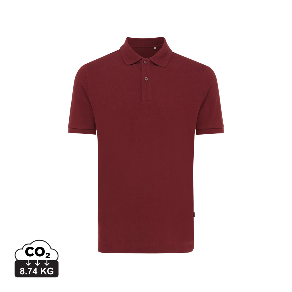 Polo en coton piqué et recyclé IQONIQ Yosemite