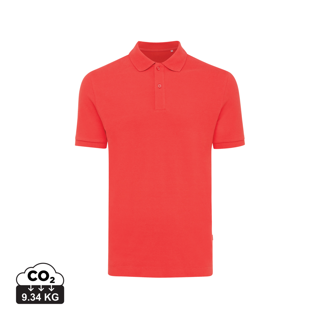 Polo en coton piqué et recyclé IQONIQ Yosemite