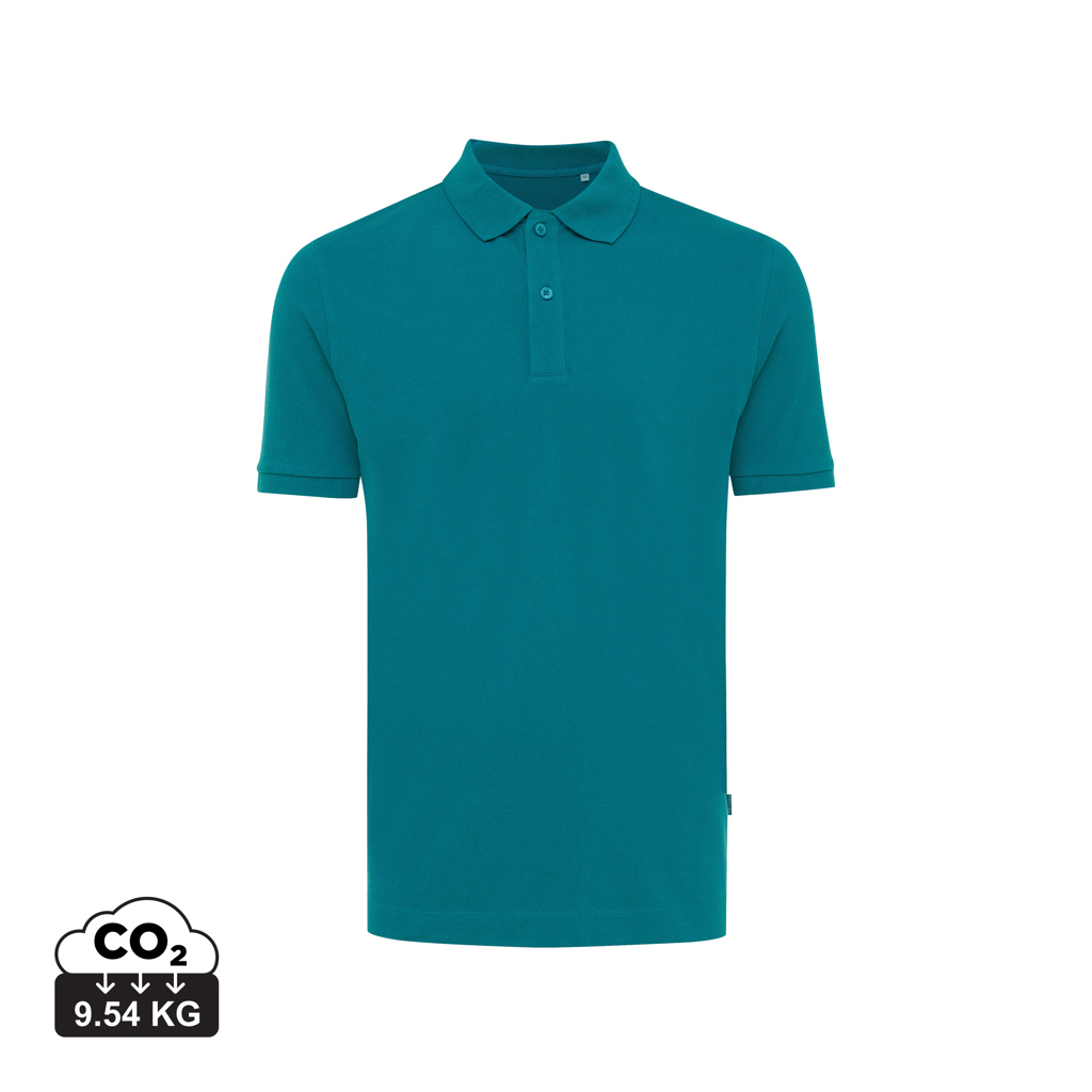 Polo en coton piqué et recyclé IQONIQ Yosemite