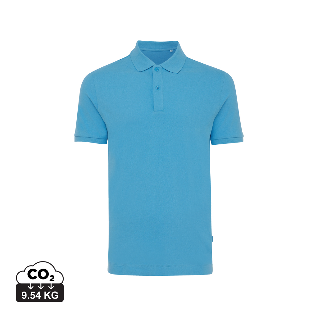 Polo en coton piqué et recyclé IQONIQ Yosemite