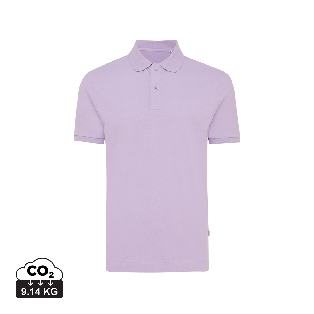 Polo en coton piqué et recyclé IQONIQ Yosemite