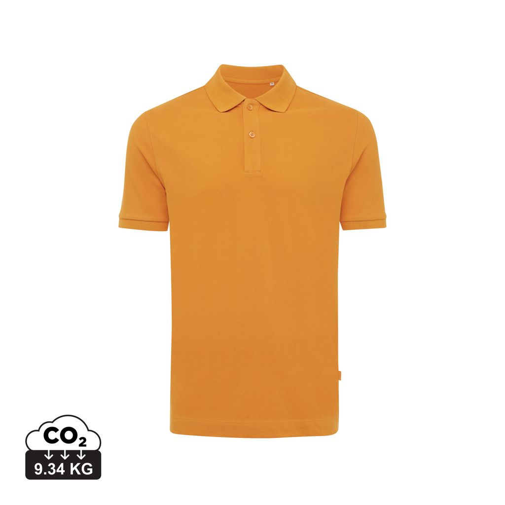 Polo en coton piqué et recyclé IQONIQ Yosemite