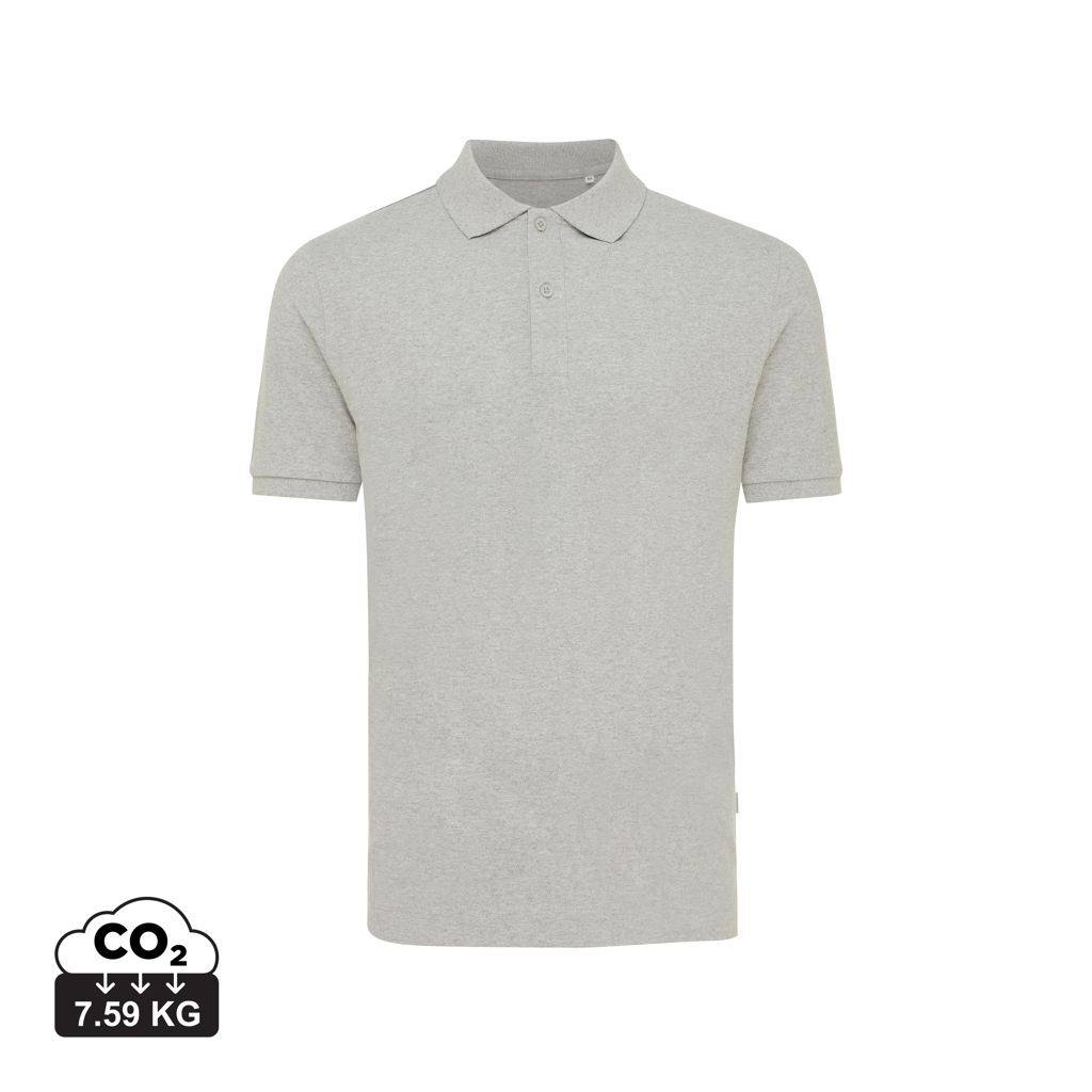 Polo en coton piqué et recyclé IQONIQ Yosemite