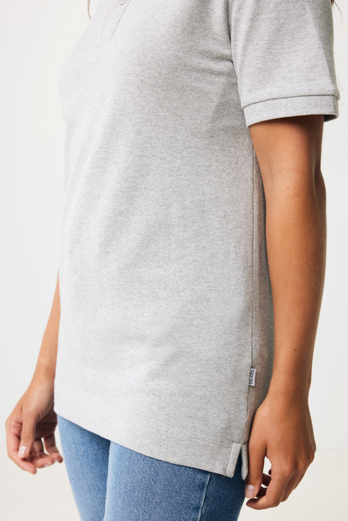 Polo en coton piqué et recyclé IQONIQ Yosemite