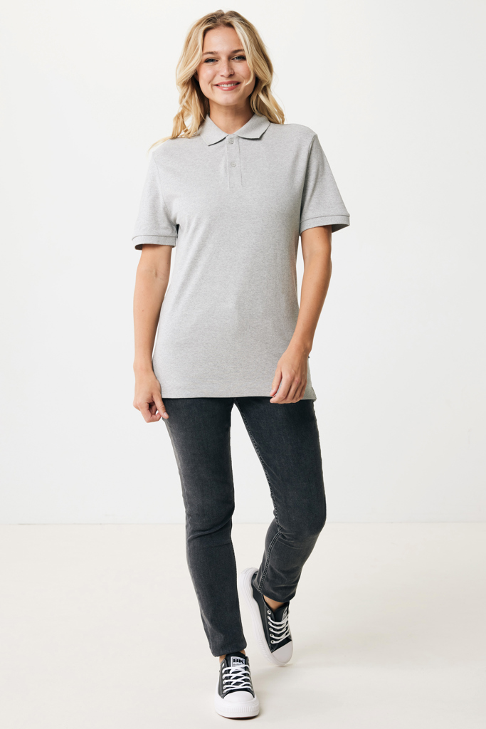 Polo en coton piqué et recyclé IQONIQ Yosemite