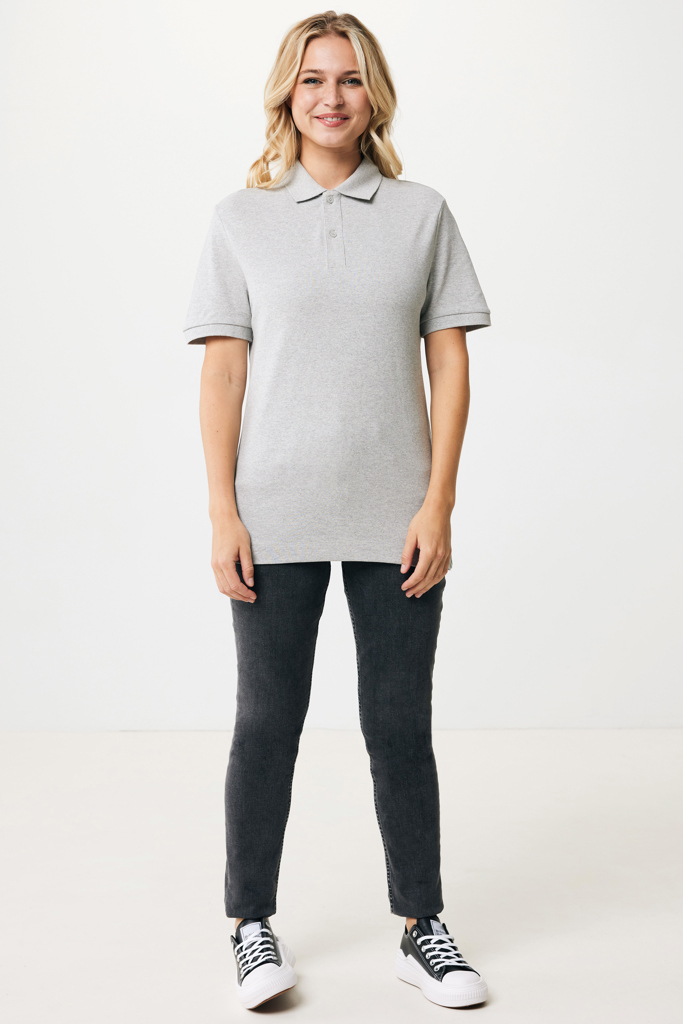 Polo en coton piqué et recyclé IQONIQ Yosemite