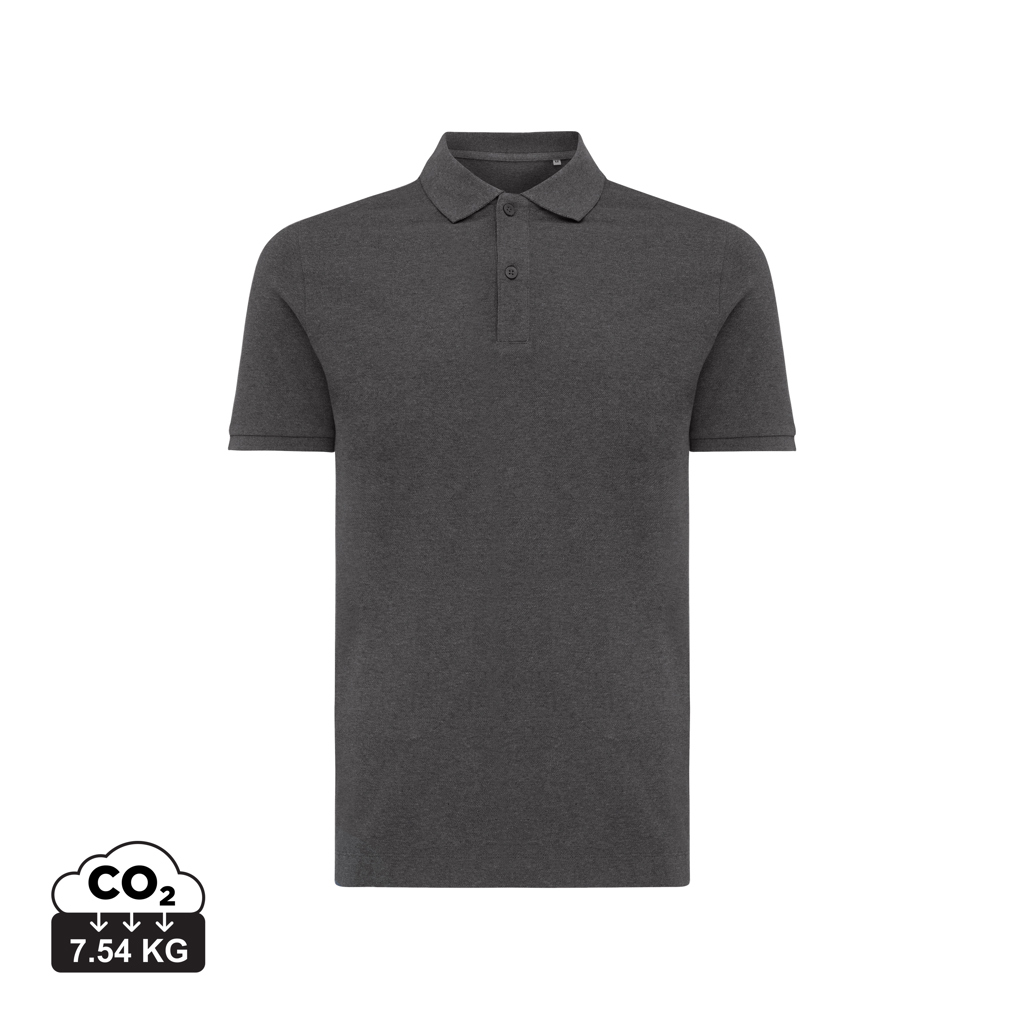Polo en coton piqué et recyclé IQONIQ Yosemite
