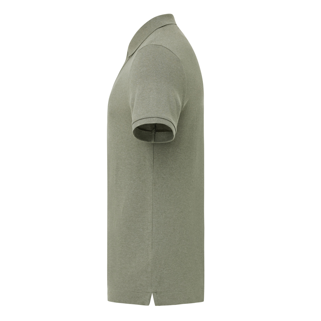 Polo en coton piqué et recyclé IQONIQ Yosemite