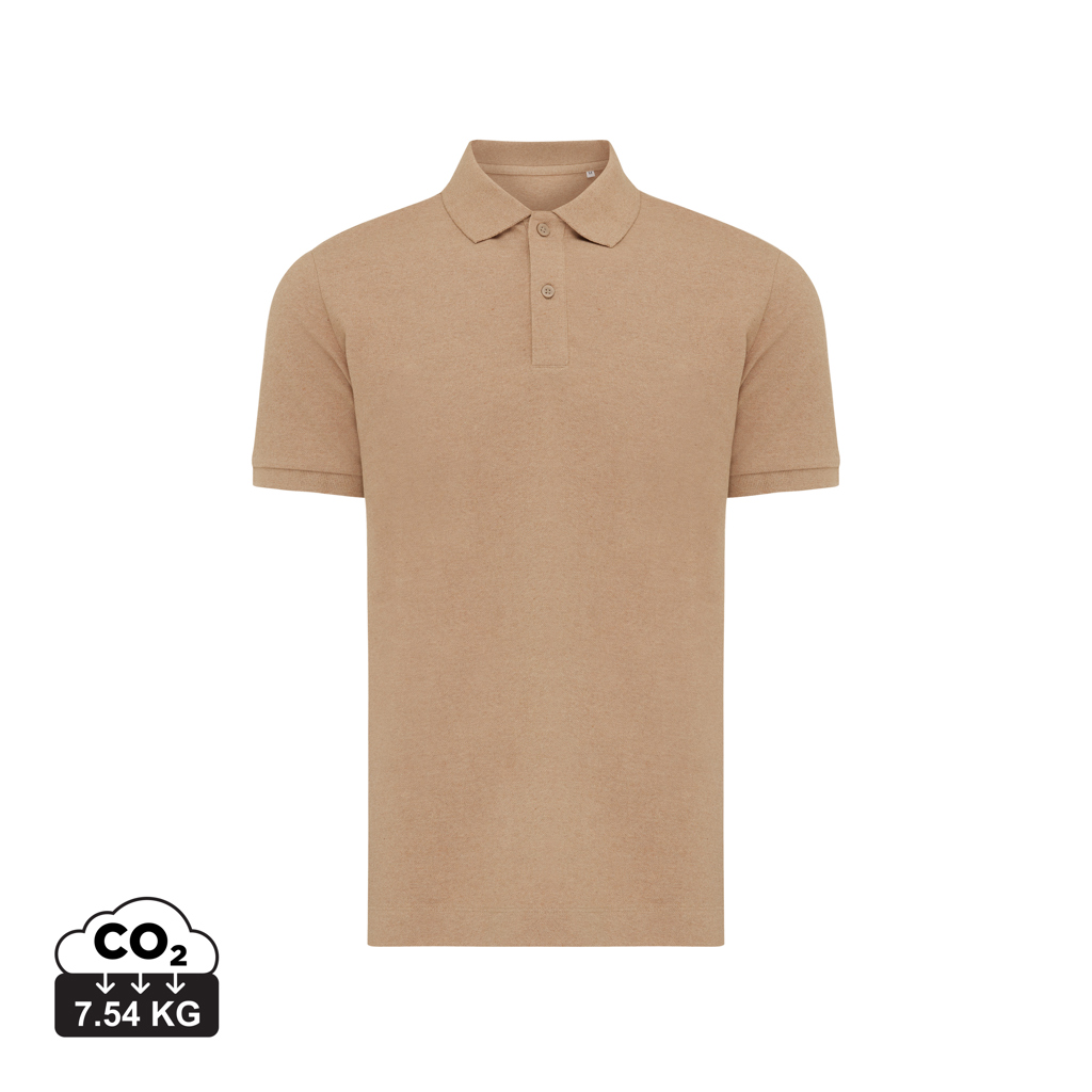 Polo en coton piqué et recyclé IQONIQ Yosemite