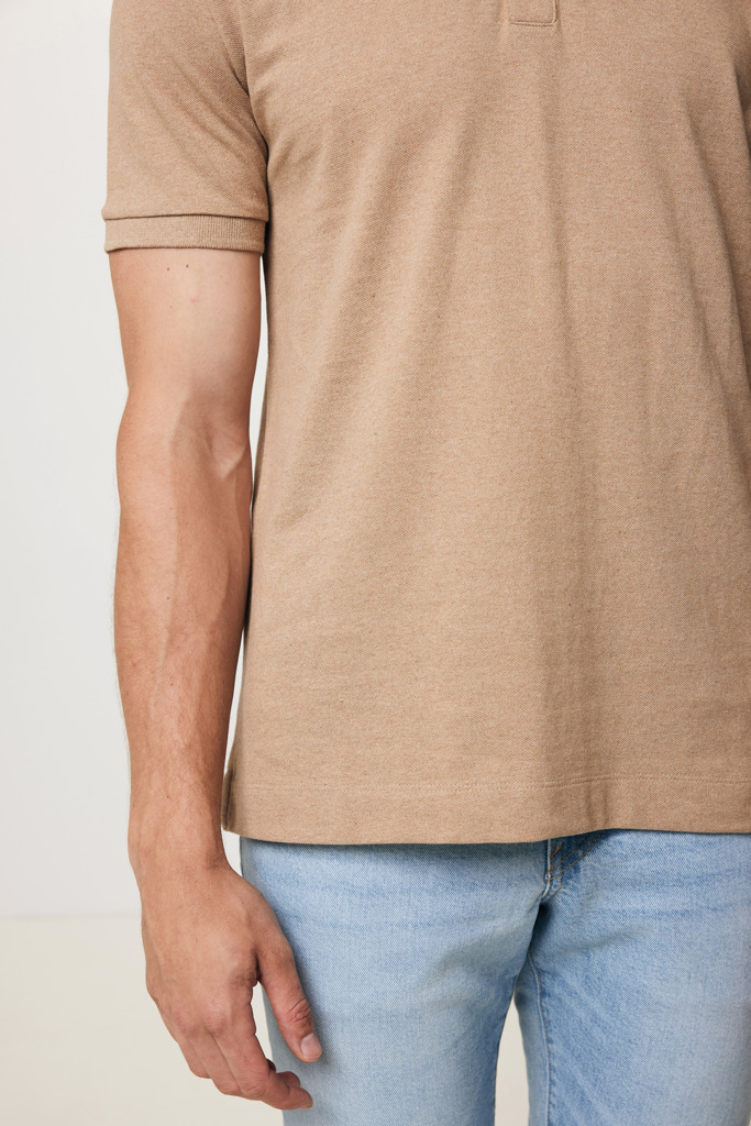 IQONIQ Yosemite Polo Pique Unisex Algodón Reciclado