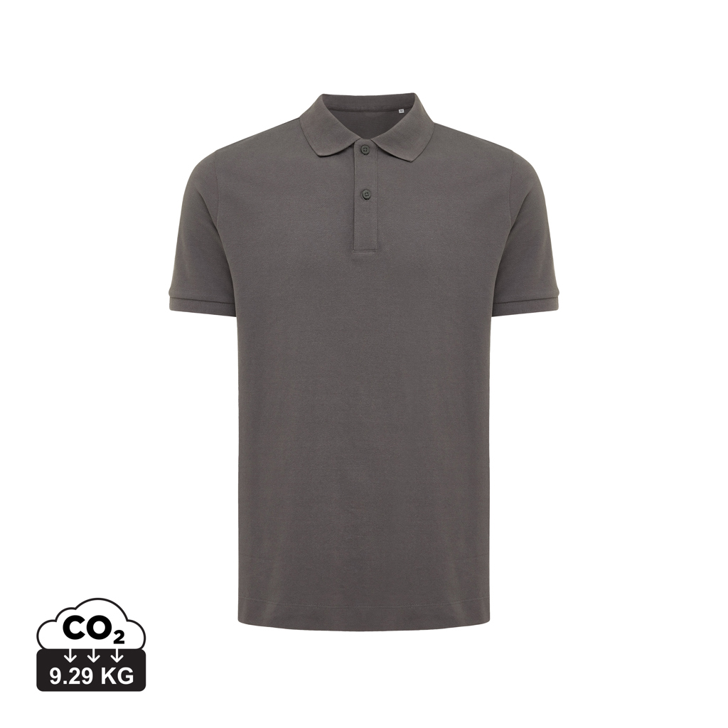 Polo en coton piqué et recyclé IQONIQ Yosemite