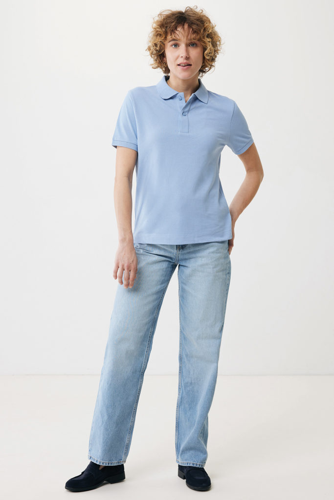 Polo en coton piqué et recyclé IQONIQ Yosemite