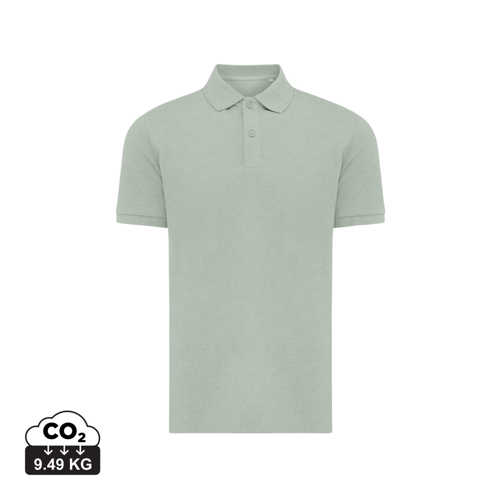Polo en coton piqué et recyclé IQONIQ Yosemite