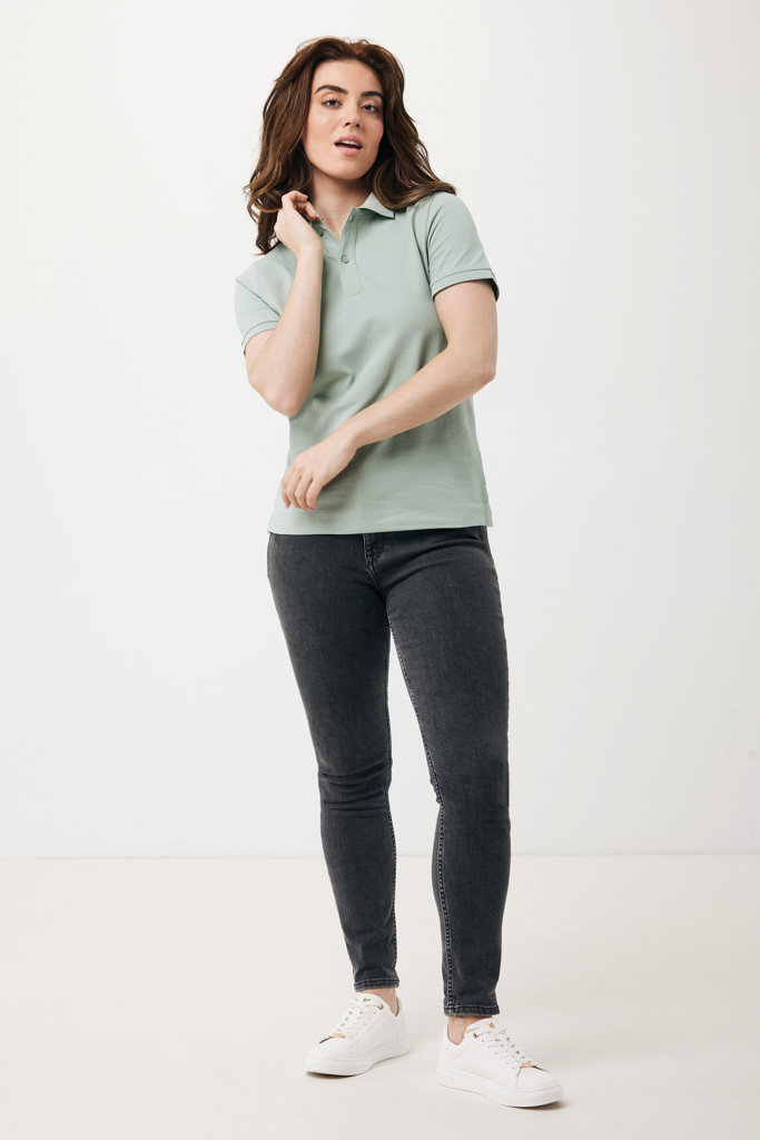 Polo en coton piqué et recyclé IQONIQ Yosemite