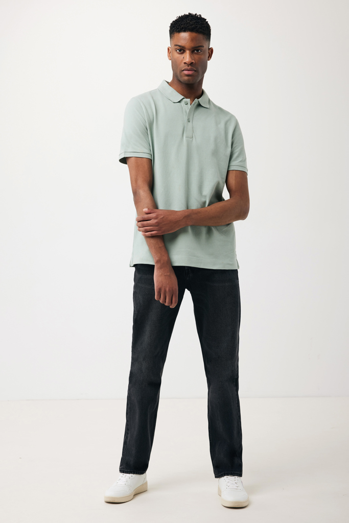 Polo en coton piqué et recyclé IQONIQ Yosemite
