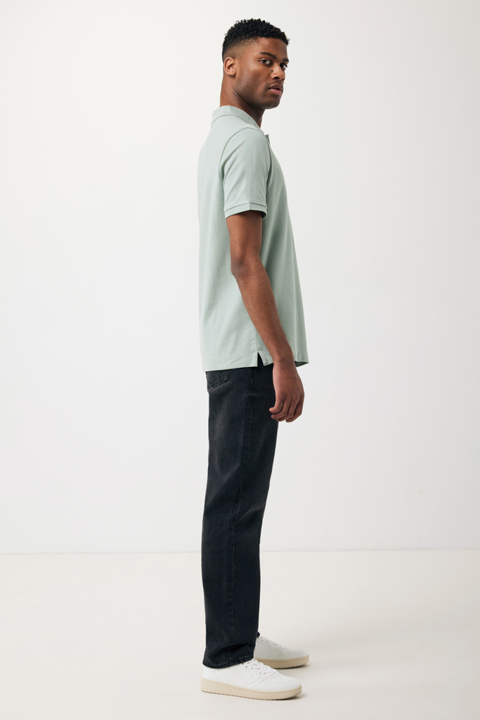 Polo en coton piqué et recyclé IQONIQ Yosemite