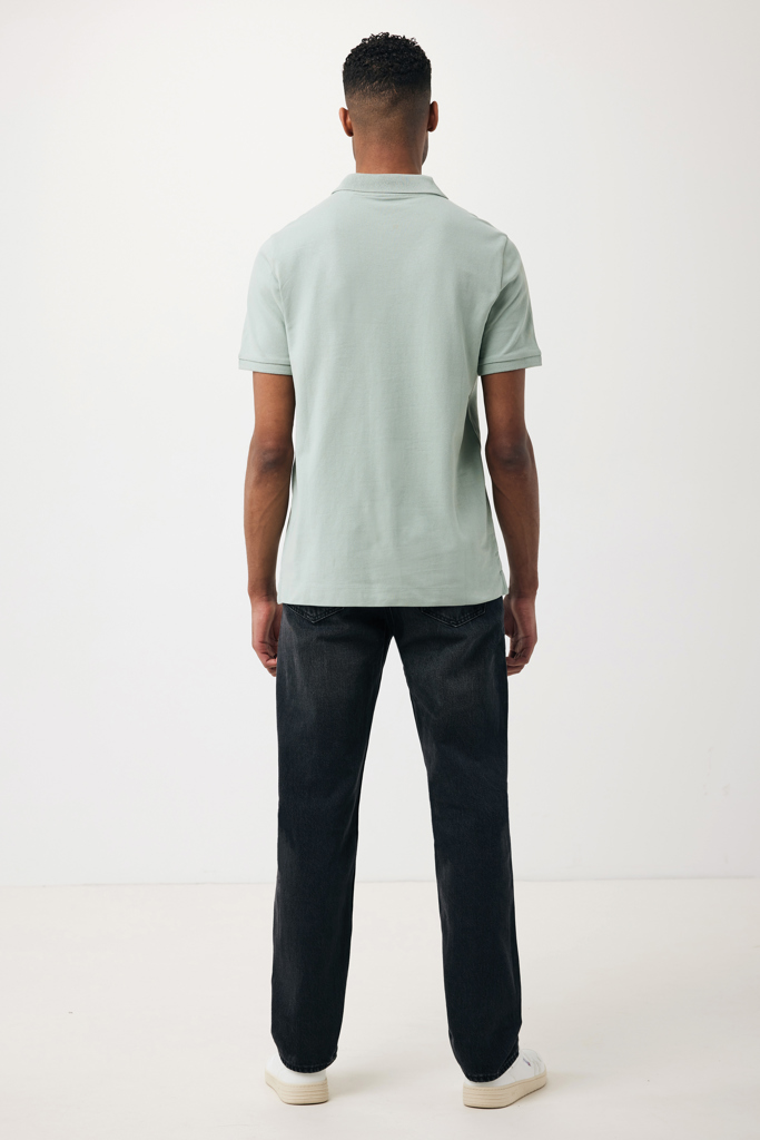 Polo en coton piqué et recyclé IQONIQ Yosemite