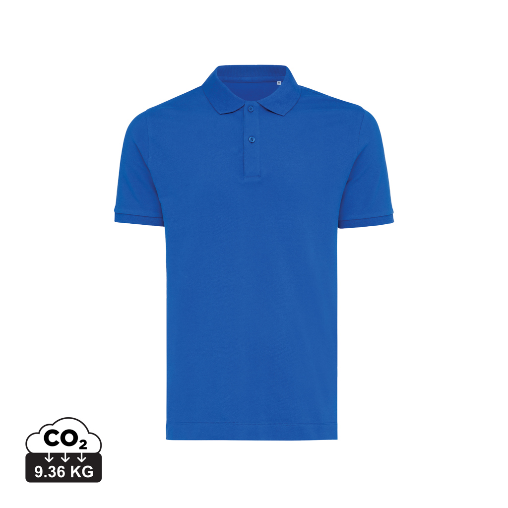 Polo en coton piqué et recyclé IQONIQ Yosemite