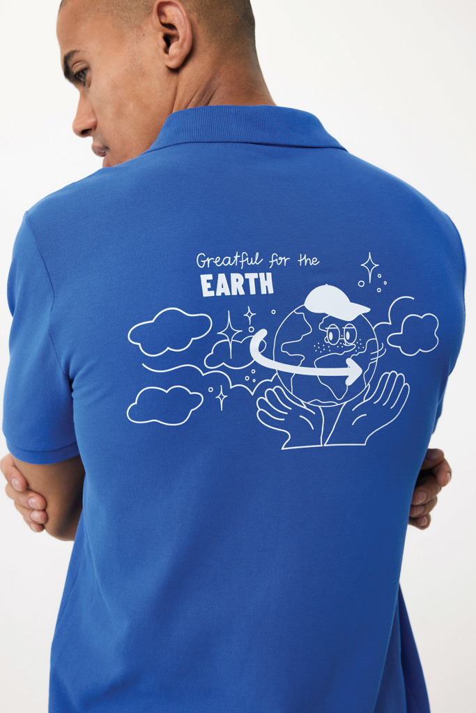 IQONIQ Yosemite Polo Pique Unisex Algodón Reciclado