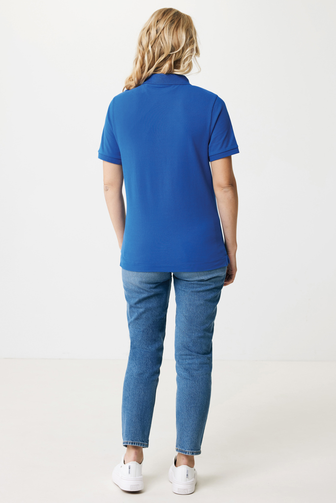 Polo en coton piqué et recyclé IQONIQ Yosemite