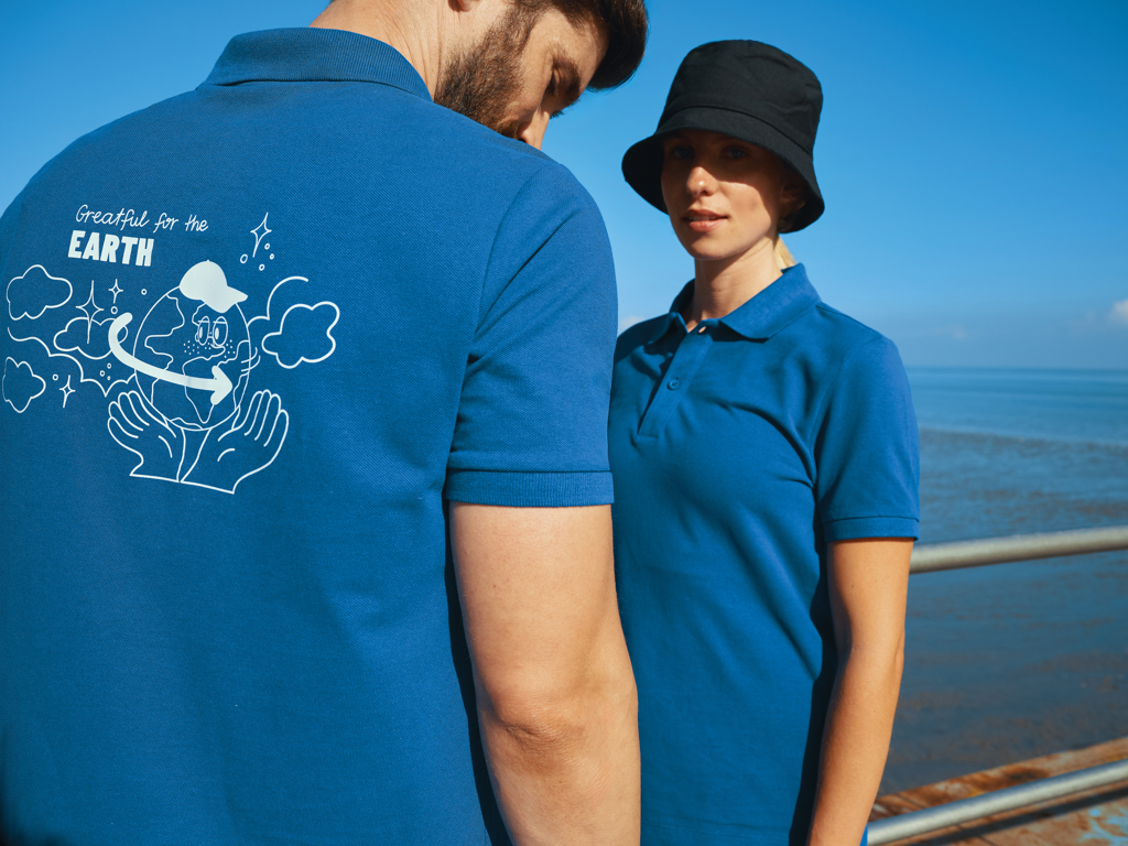 IQONIQ Yosemite Polo Pique Unisex Algodón Reciclado