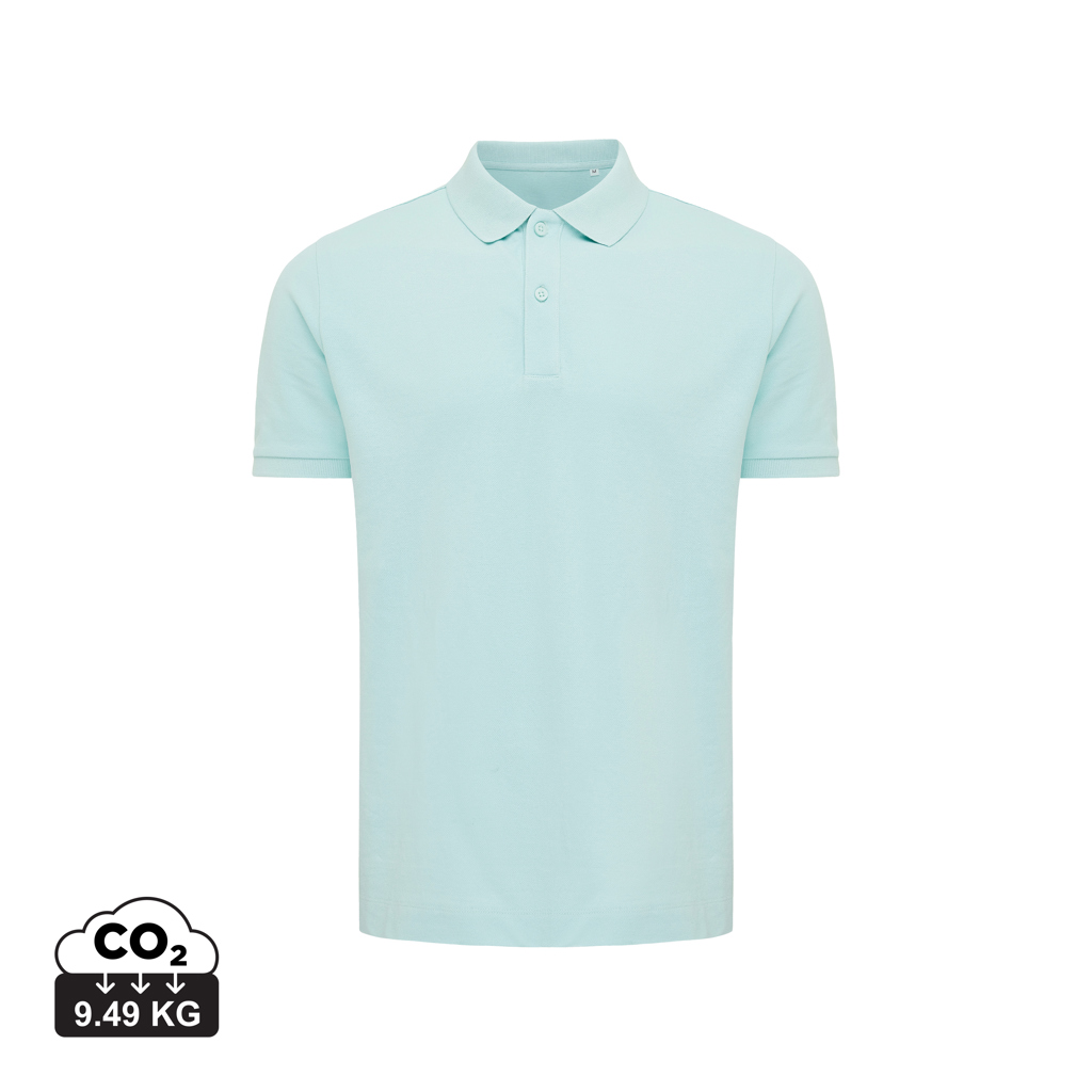 Polo en coton piqué et recyclé IQONIQ Yosemite