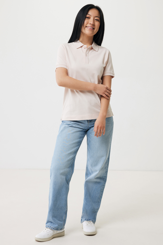 Polo en coton piqué et recyclé IQONIQ Yosemite