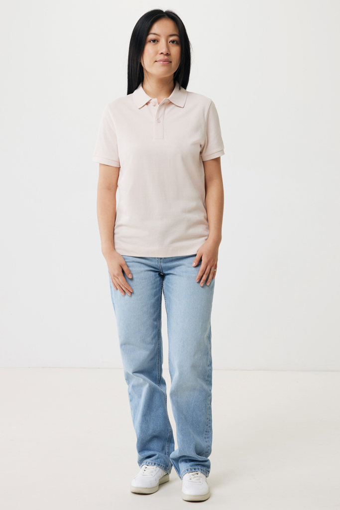 Polo en coton piqué et recyclé IQONIQ Yosemite