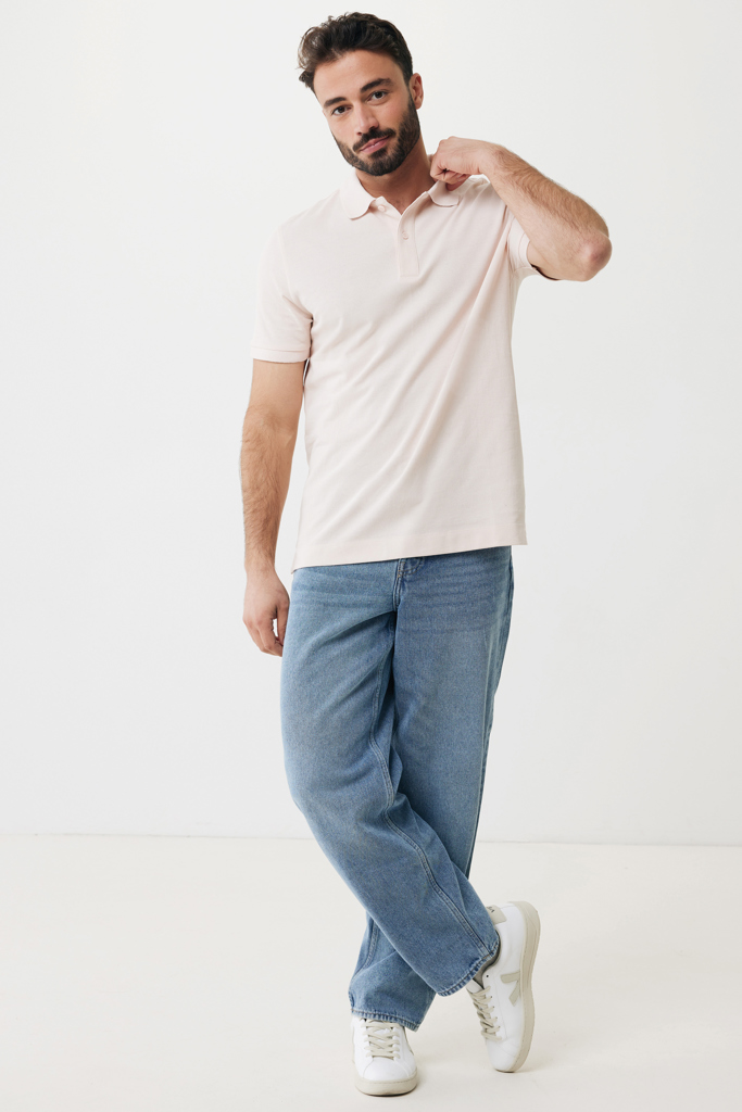 Polo en coton piqué et recyclé IQONIQ Yosemite