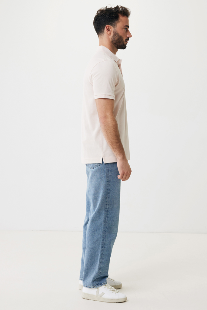 Polo en coton piqué et recyclé IQONIQ Yosemite