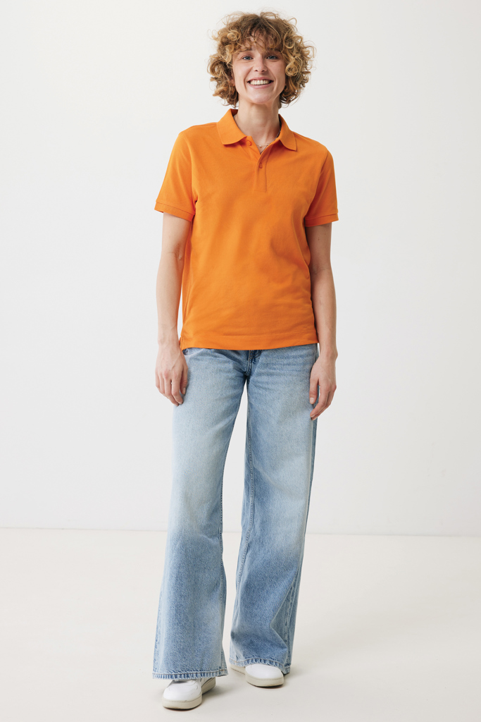 Polo en coton piqué et recyclé IQONIQ Yosemite
