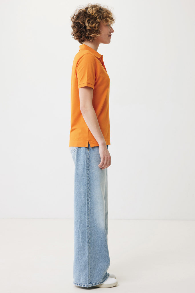 Polo en coton piqué et recyclé IQONIQ Yosemite