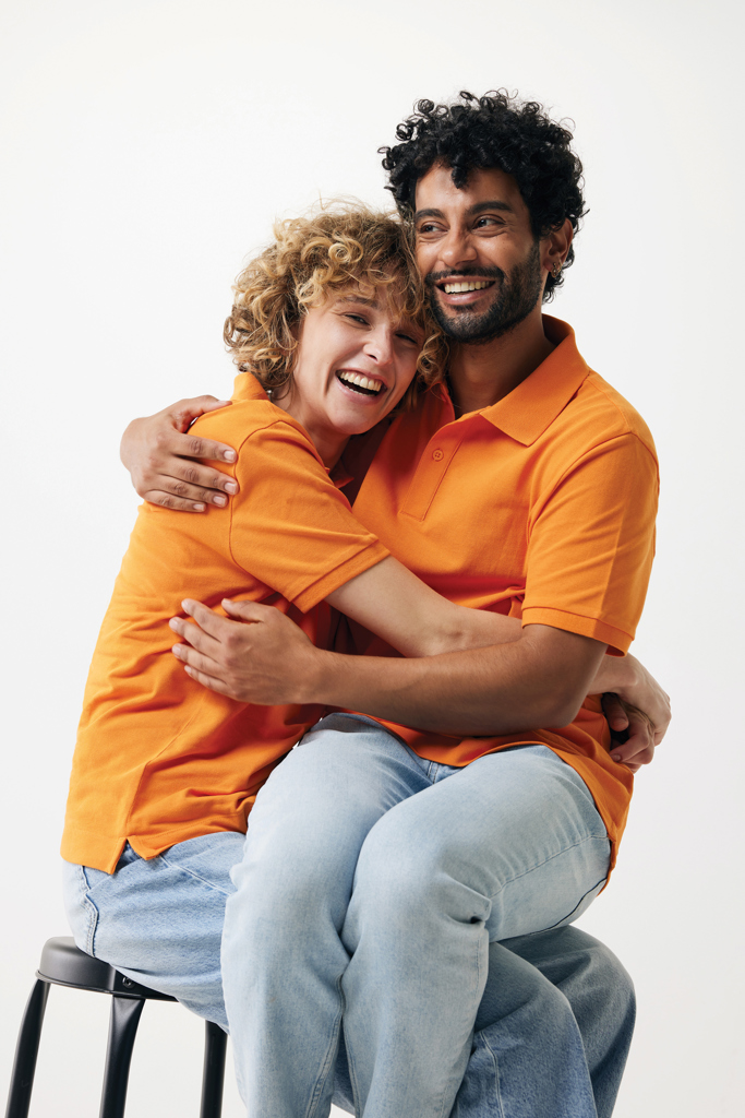Polo en coton piqué et recyclé IQONIQ Yosemite