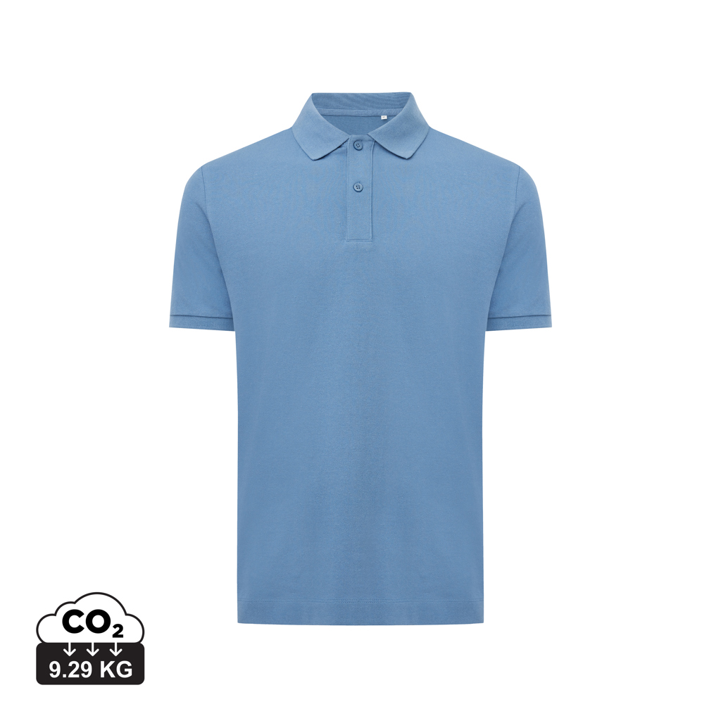 Polo en coton piqué et recyclé IQONIQ Yosemite