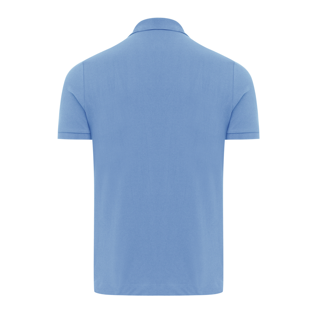 moon blue IQONIQ Yosemite Polo Piqué Unisex Algodón Reciclado