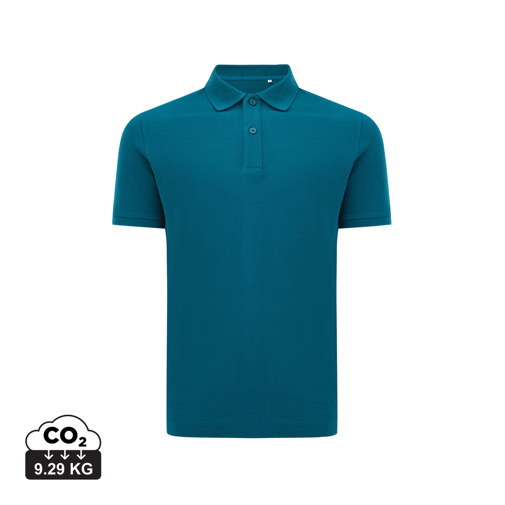 Polo en coton piqué et recyclé IQONIQ Yosemite