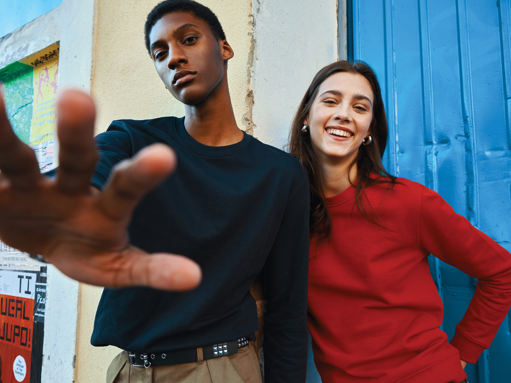 IQONIQ Zion Sudadera Cuello Redondo Mid Weight Algodón Reci