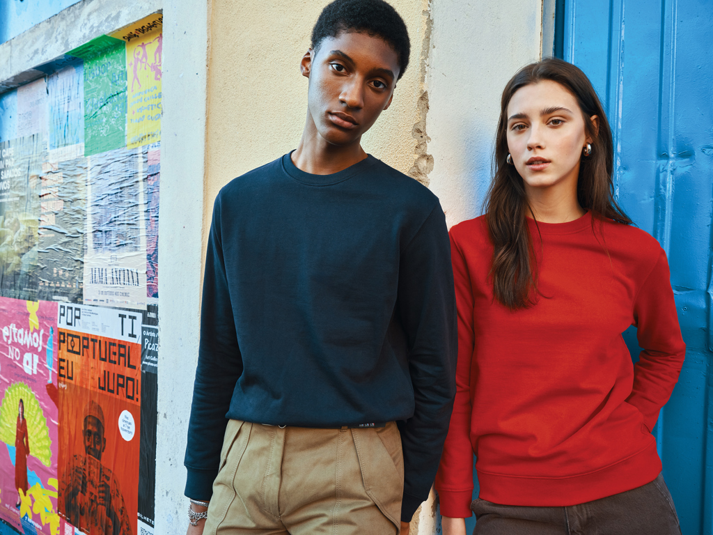 IQONIQ Zion Sudadera Cuello Redondo Mid Weight Algodón Reci