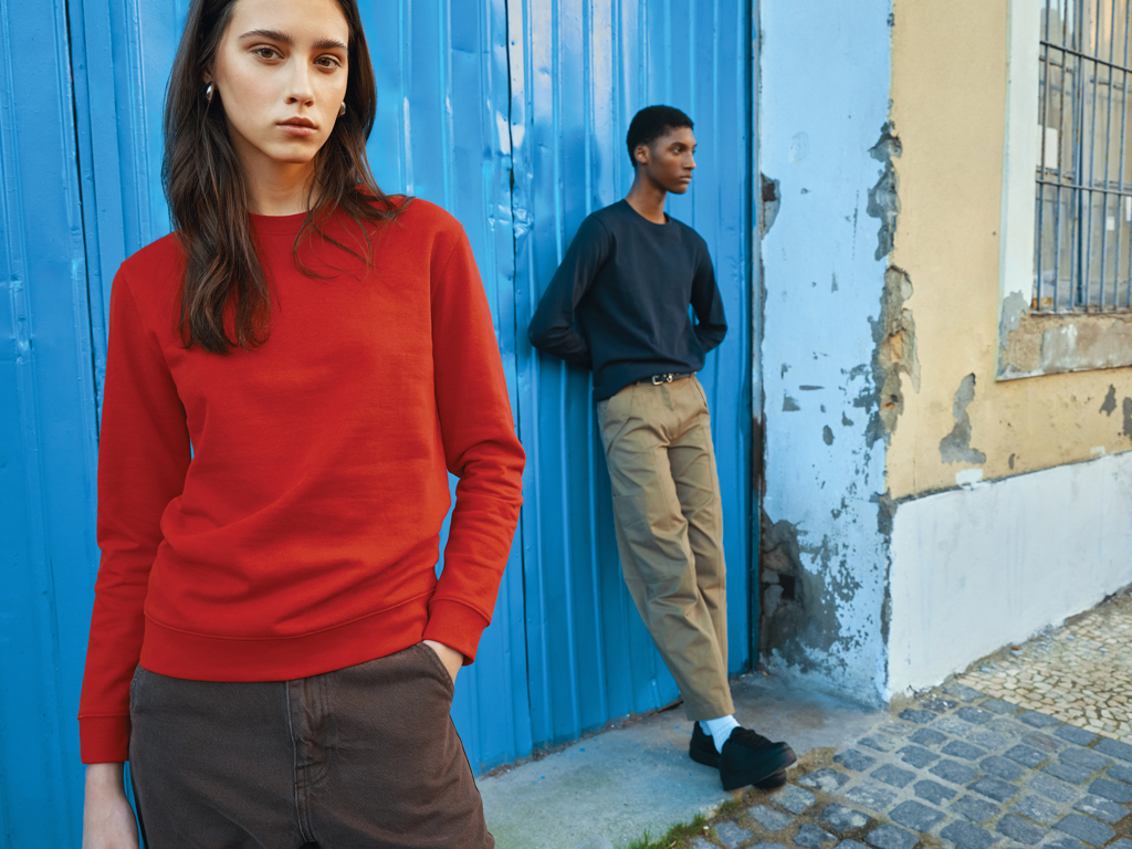 IQONIQ Zion Sudadera Cuello Redondo Mid Weight Algodón Reci