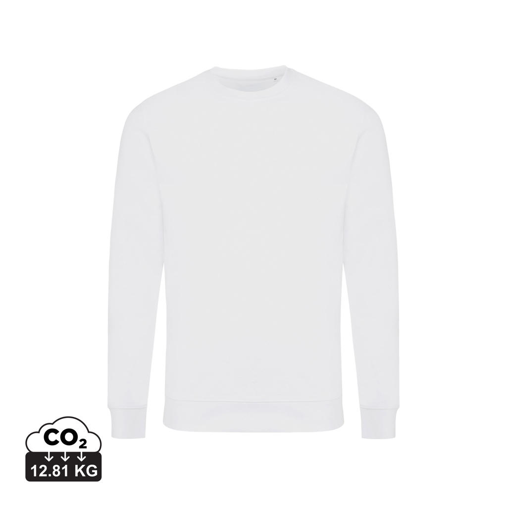 Sweater à col rond en coton recyclé IQONIQ Zion