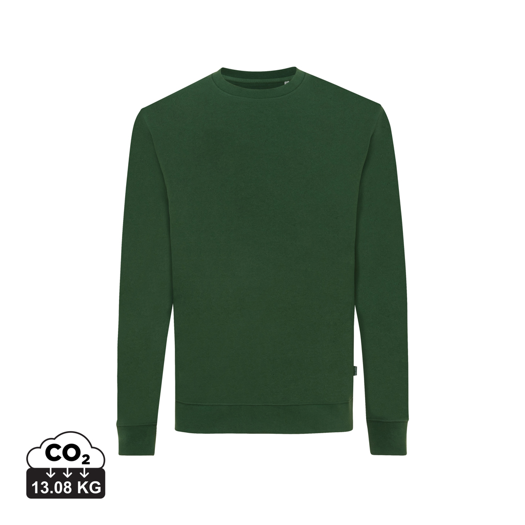 Sweater à col rond en coton recyclé IQONIQ Zion