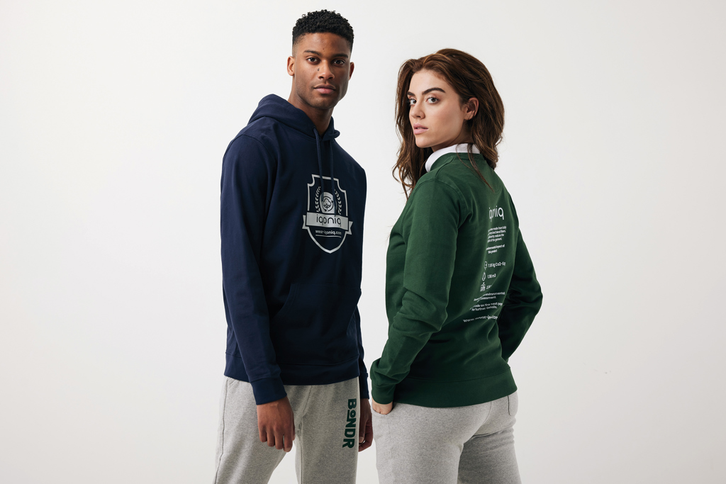 IQONIQ Zion Sudadera Cuello Redondo Mid Weight Algodón Reci