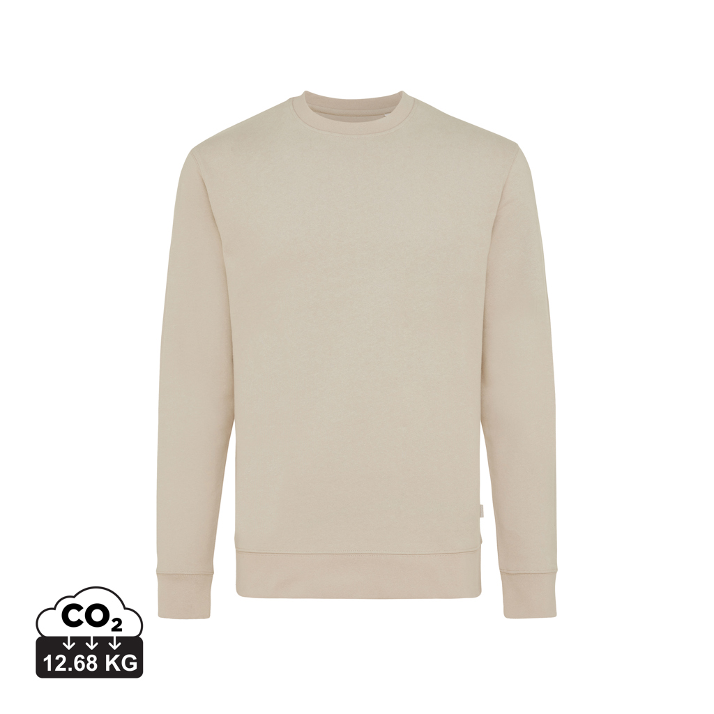Sweater à col rond en coton recyclé IQONIQ Zion
