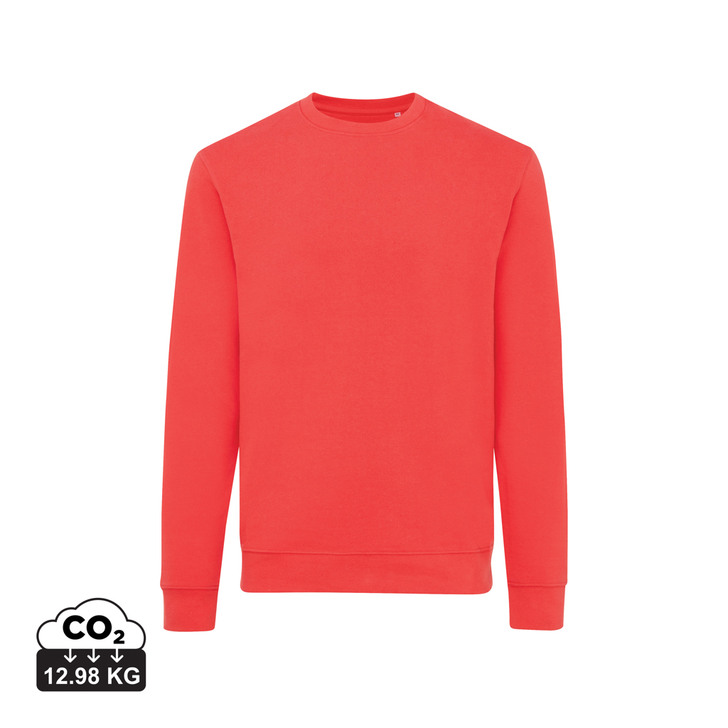 Sweater à col rond en coton recyclé IQONIQ Zion