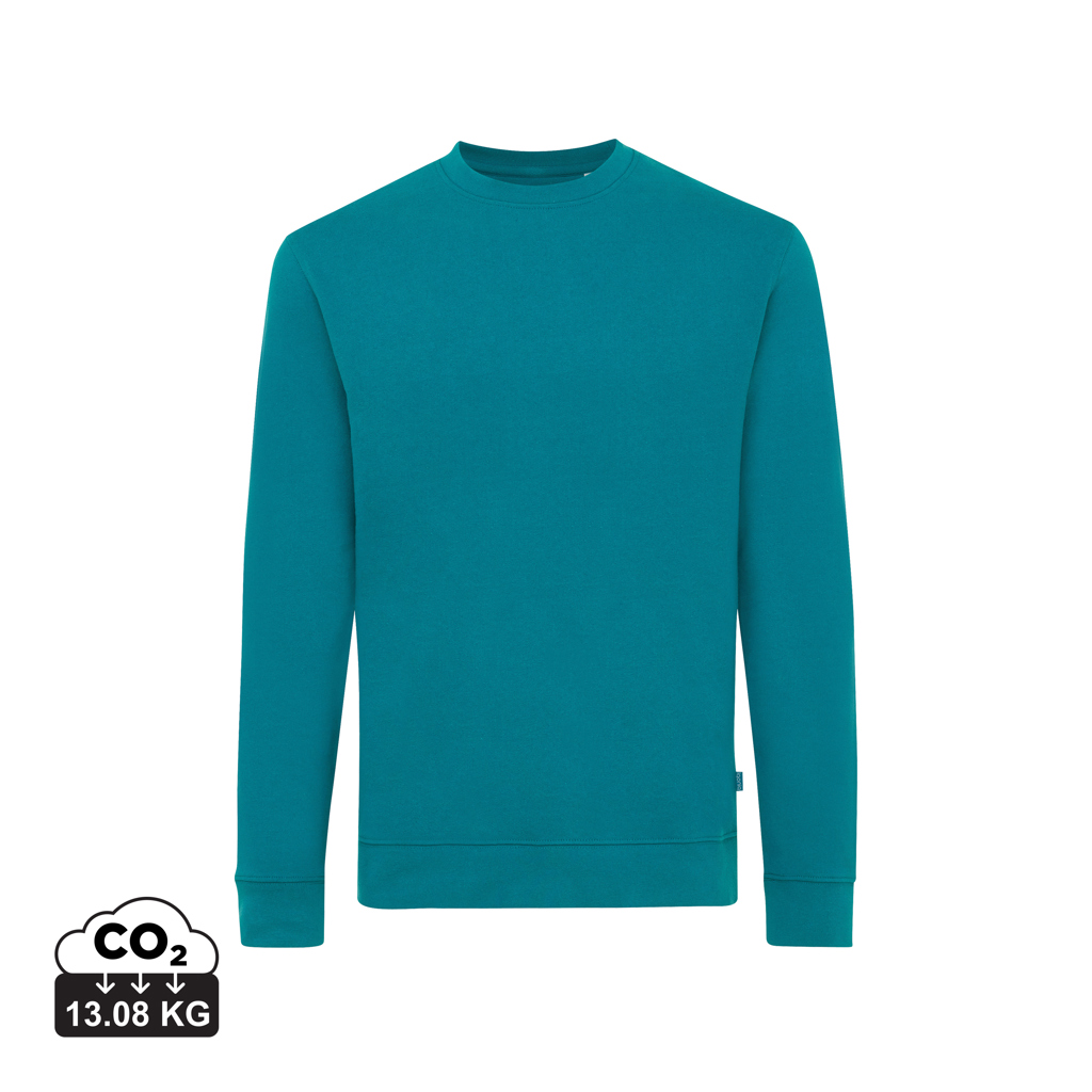 Sweater à col rond en coton recyclé IQONIQ Zion